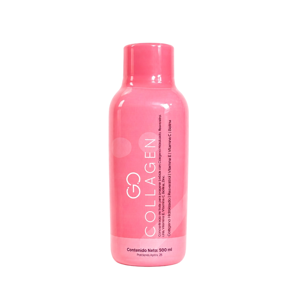 Gollagen 500 ml — Colágeno hidrolizado premium para piel firme, cabello fuerte y articulaciones saludables
